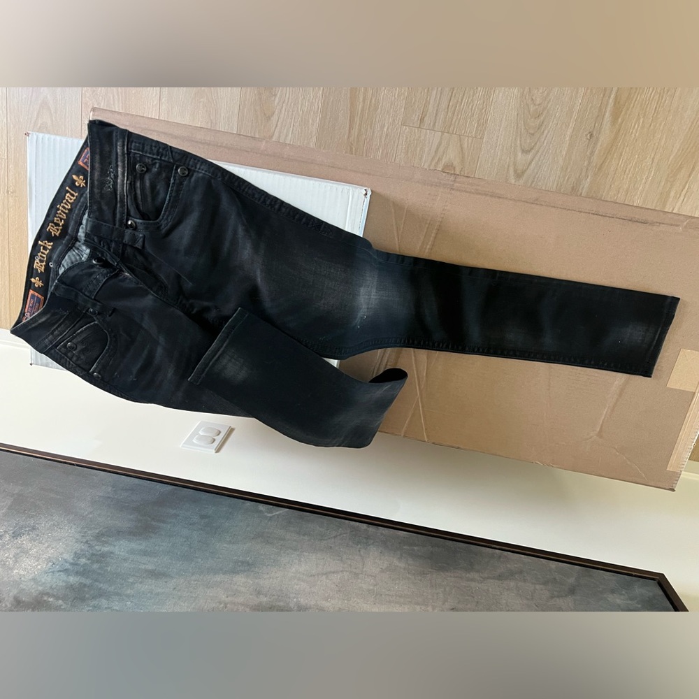 Rock Revival Women's Black Jeans - Picture 2 of 6